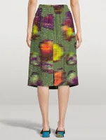 Solidos Printed Midi Skirt