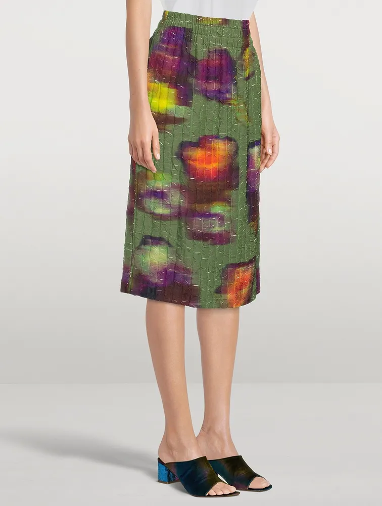 Solidos Printed Midi Skirt