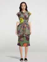 Solidos Printed Midi Skirt