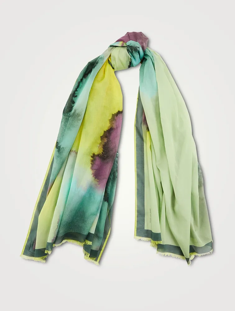 Large Cotton Voile Pareo Scarf