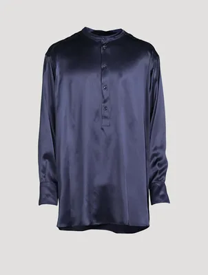 Silk Satin Shirt