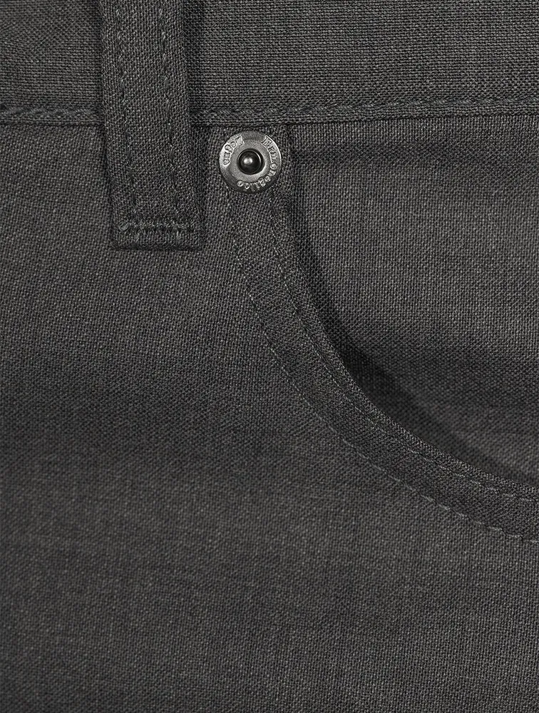 Wool Five-Pocket Jeans