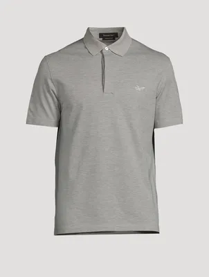 Cotton Short-Sleeve Polo Shirt