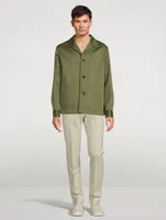 Cotton-Blend Chore Jacket