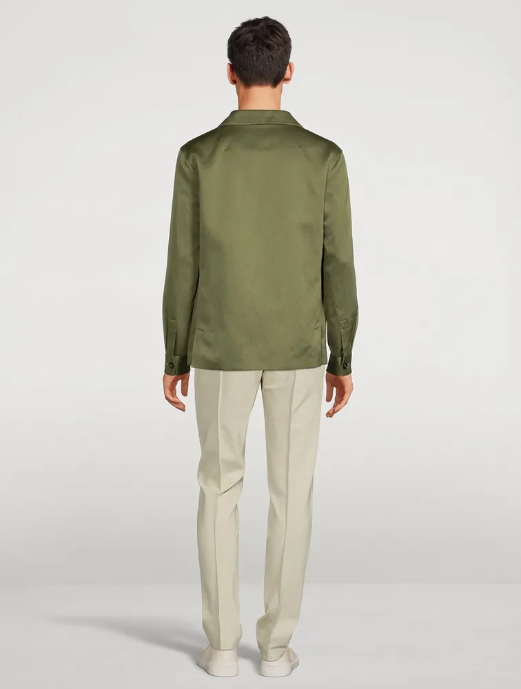 Cotton-Blend Chore Jacket