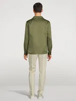 Cotton-Blend Chore Jacket