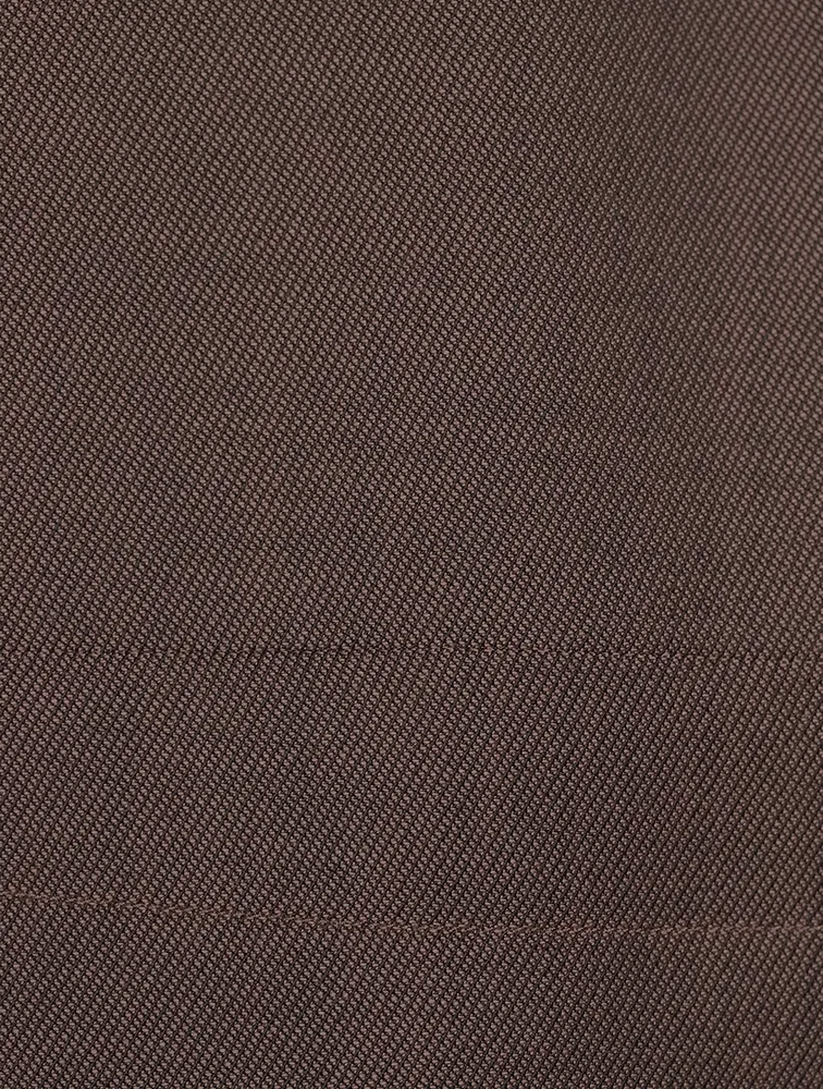 Wool And Mohair Shirt Jacket