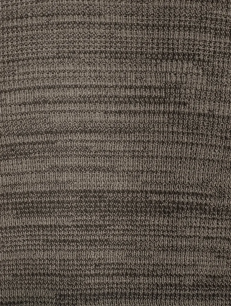 Cotton Waffle-Stitch Sweater