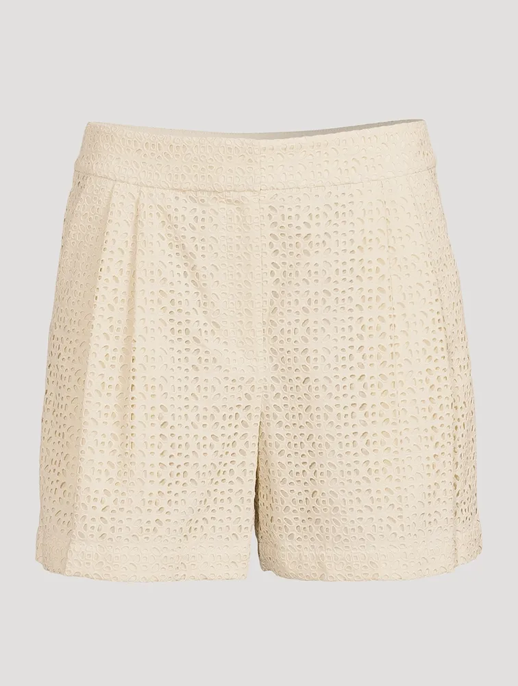 Embroidered Shorts