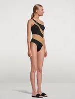 Snake Mesh Mio One-Piece Swimsuit