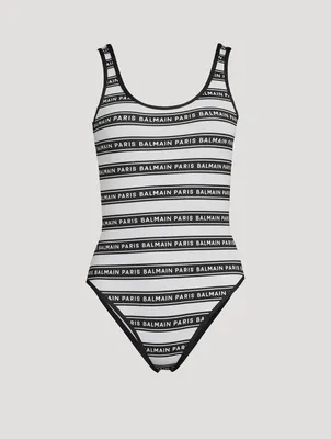 Monogram One-Piece Swimsuit