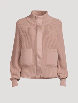 Delfern Cotton Knit Jacket