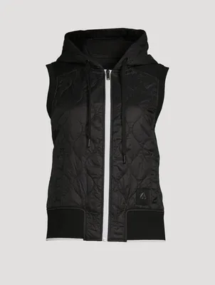 Rock Point Quilted Vest With Hood