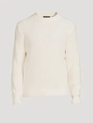 Cotton And Cashmere Crewneck Sweater