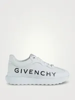 GIV Perforated Leather Runner Sneakers