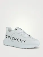 GIV Perforated Leather Runner Sneakers
