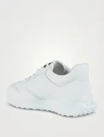 GIV Perforated Leather Runner Sneakers
