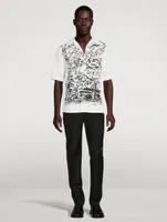 Cotton Short-Sleeve Graphic Shirt