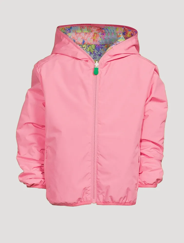 Kids Saturn Reversible Jacket With Hood