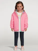 Kids Saturn Reversible Jacket With Hood