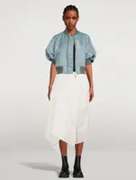 Bandana Lace Midi Skirt