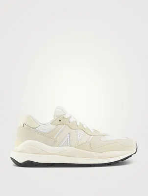 57/40 Suede And Mesh Sneakers