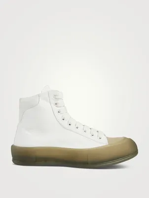 Deck Plimsoll High-Top Shoes