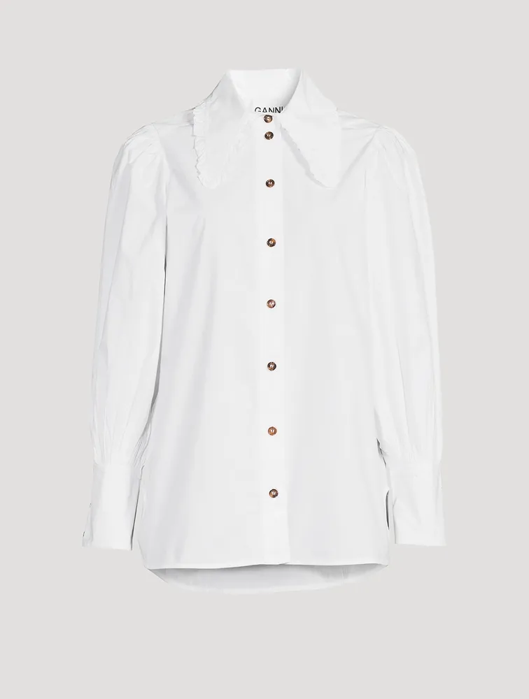 Organic Cotton Puff-Sleeve Shirt