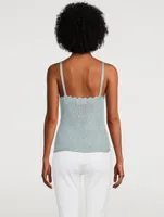 Metallic Knit Cami