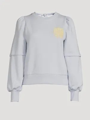 Isoli Open-Back Sweatshirt