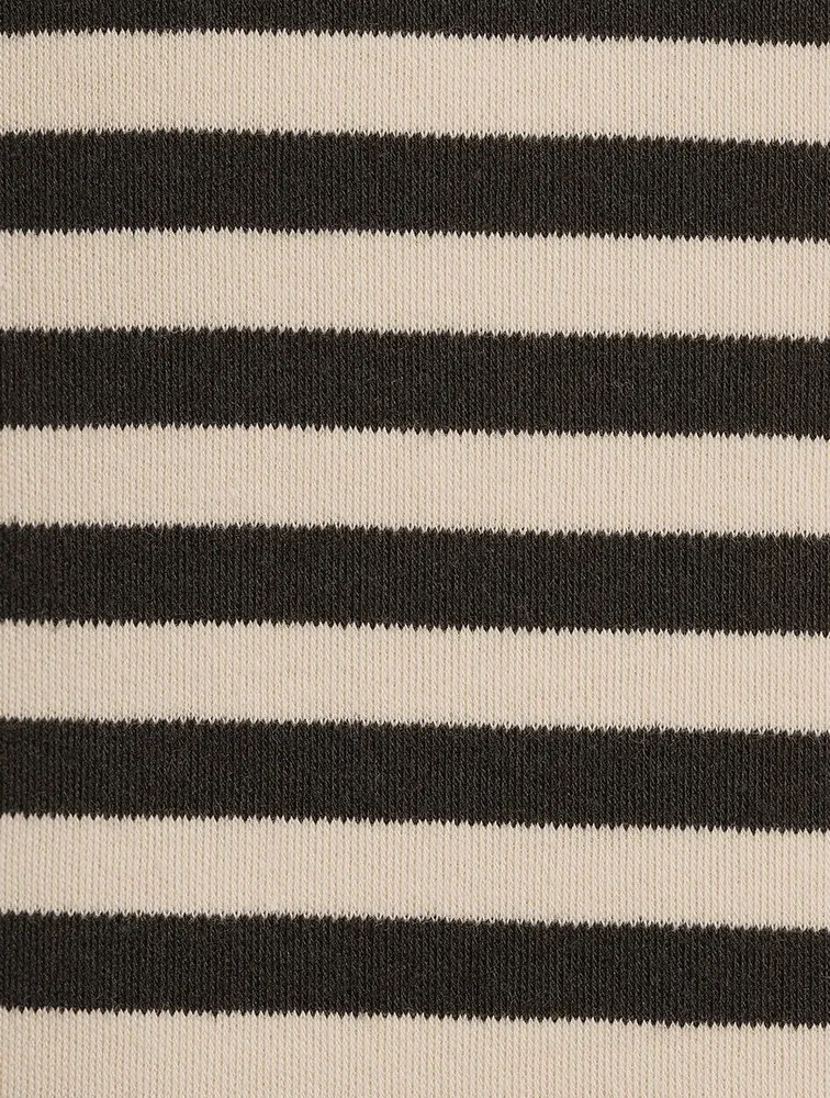 Essential T-Shirt Dress Stripe Print