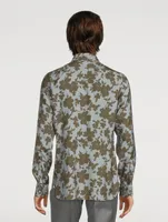 Slim-Fit Shirt Floral Print