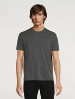 Cotton-Blend Crewneck T-Shirt