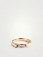 Vintage 14K Gold Ring With Diamonds