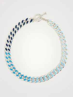 Ombre Chunky Chain Necklace