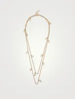 VLOGO Layered Chain Necklace