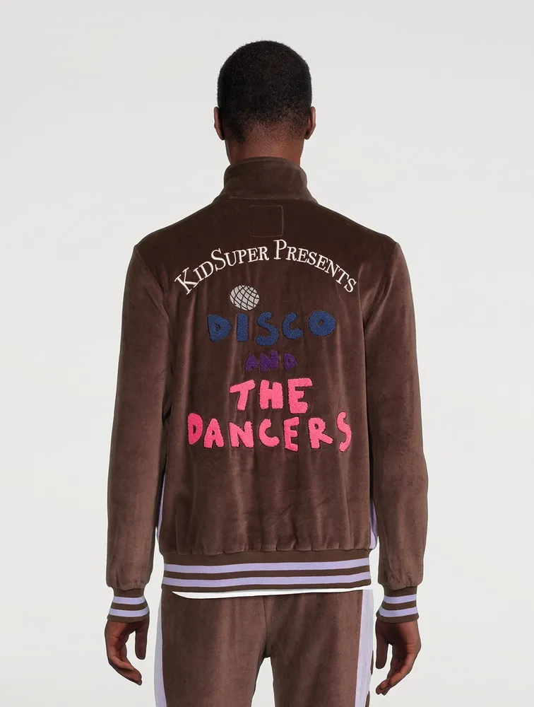 Dancer Velour Track Jacket