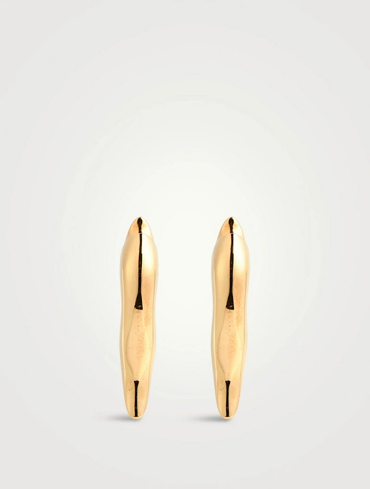 Ghost Gold-Plated Earrings