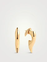 Ghost Gold-Plated Earrings