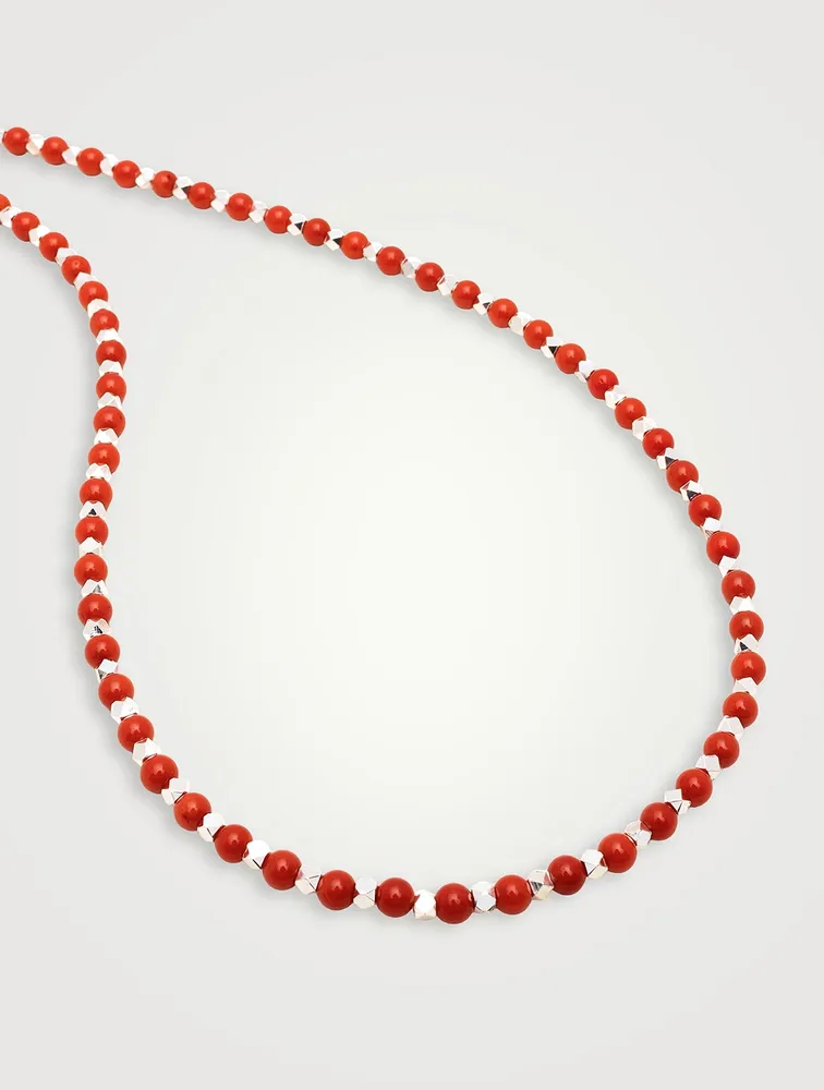 Wrap-Around Red Jade Bracelet