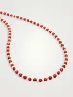 Wrap-Around Red Jade Bracelet