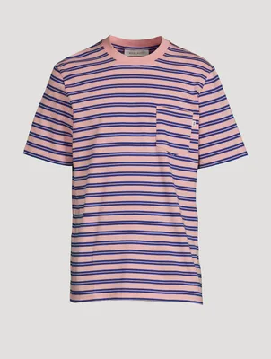 Bobby Cotton Striped T-Shirt
