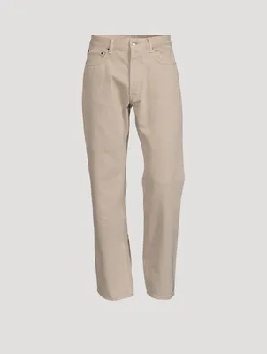 Al Rigid Denim Straight-Leg Jeans