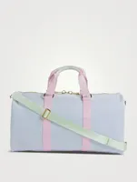 Classic Colourblock Nylon Duffle Bag