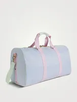 Classic Colourblock Nylon Duffle Bag