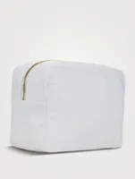 Large Nylon Pouch With Mrs Lettering