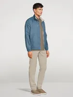 Technical Fabric Reversible Zip Jacket