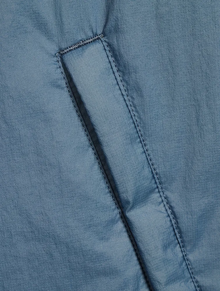 Technical Fabric Reversible Zip Jacket