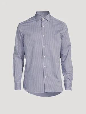 Cotton Shirt Check Print