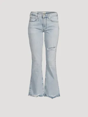 Emannuelle Low-Rise Bootcut Jeans